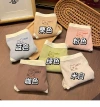 Cute little bear traceless pure cotton underpants for women, breathable all-cotton crotch mid-waist, sweet Japanese-style pure desire girl triangle pants details Picture